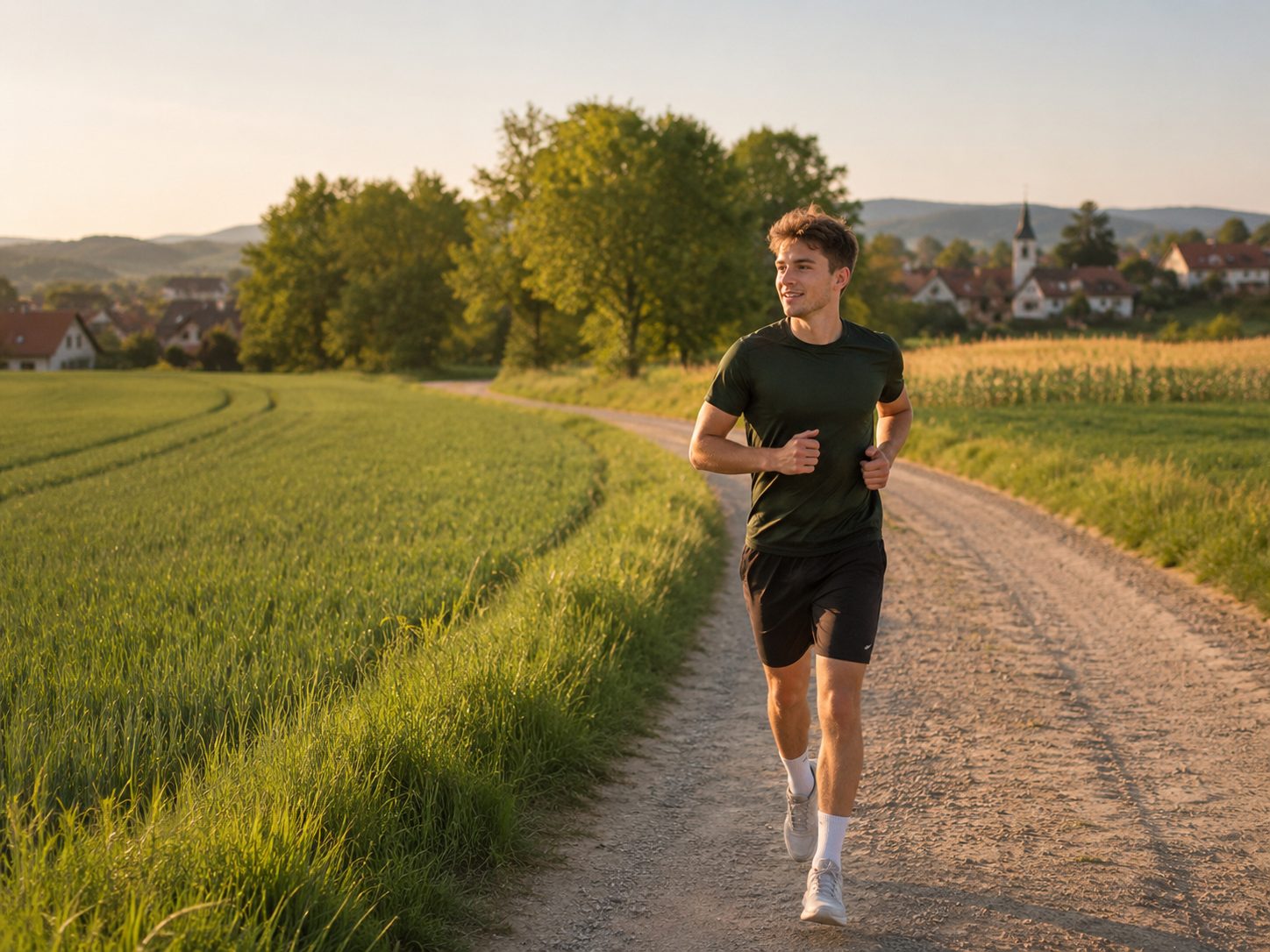 Feierabend-Lauf auf den Feldwegen rund um Großbettlingen